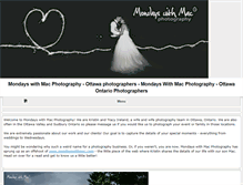 Tablet Screenshot of mondayswithmacphotography.com